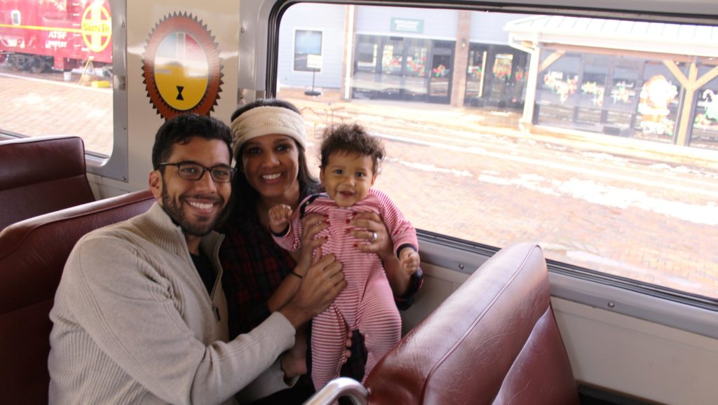 All smiles on board the Polar Express Train AZ!