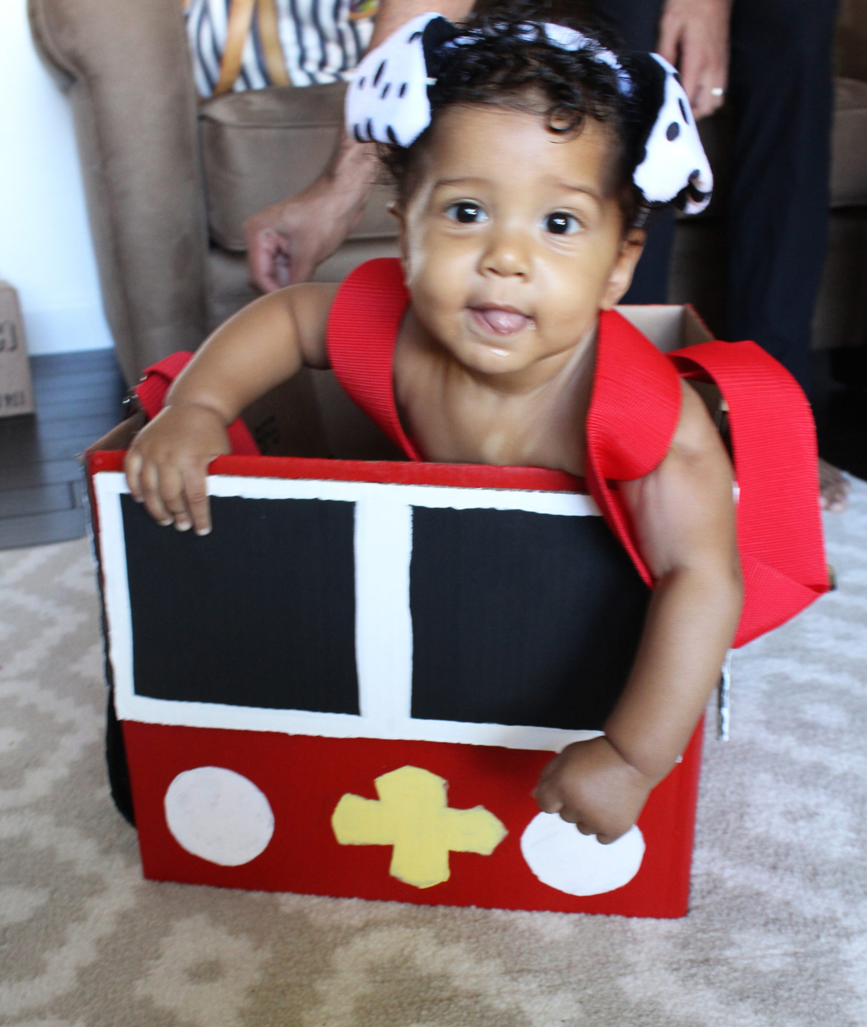 Dalmatian, Fireman, And Fire Truck DIY Costumes