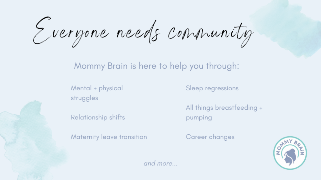 Mommy Brain Support